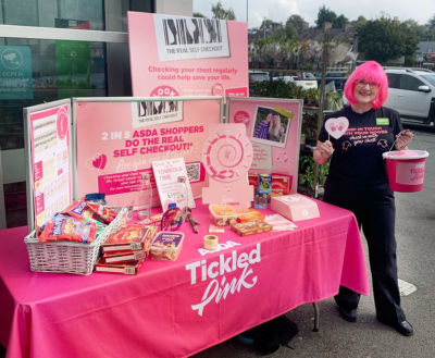 Asda Tickled Pink Fundraising and Engagement